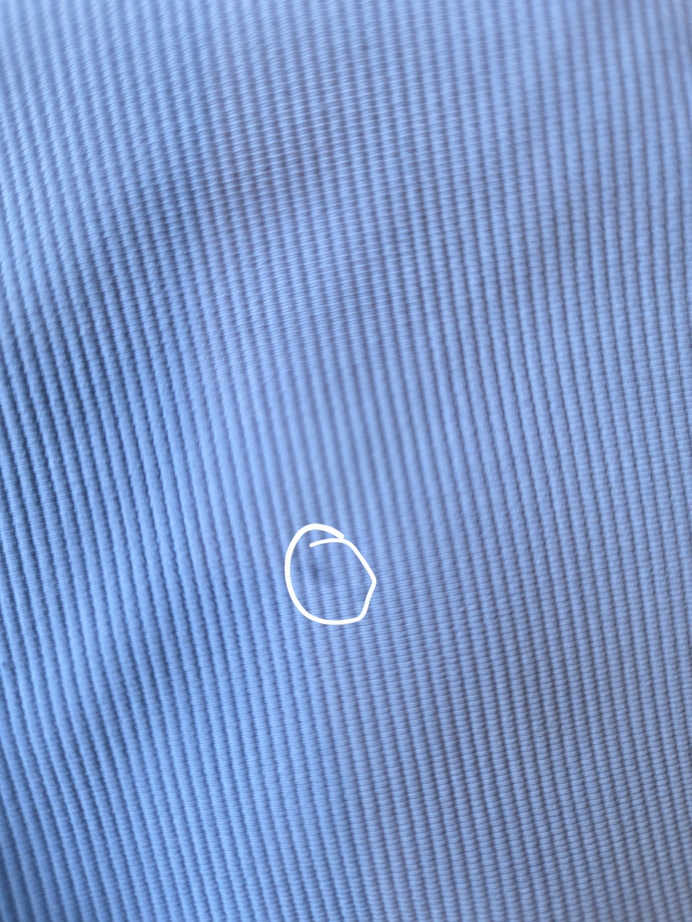 High-Waist Blue Bike Shorts with White Trim & Matching Top— Athletic Fit - Picture 4 of 7